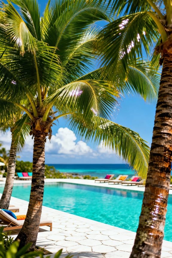 top outdoor palm trees