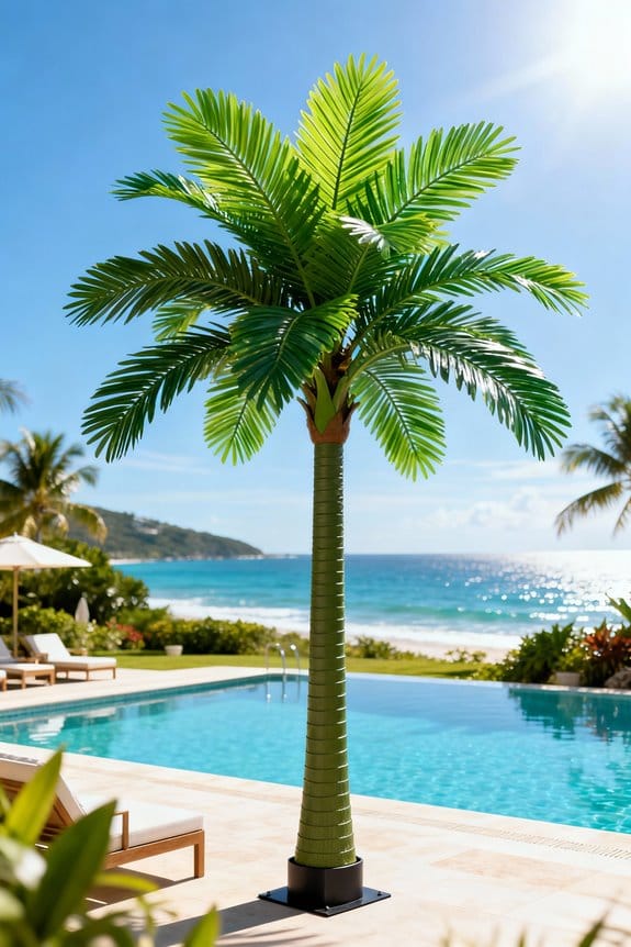 top outdoor palm trees