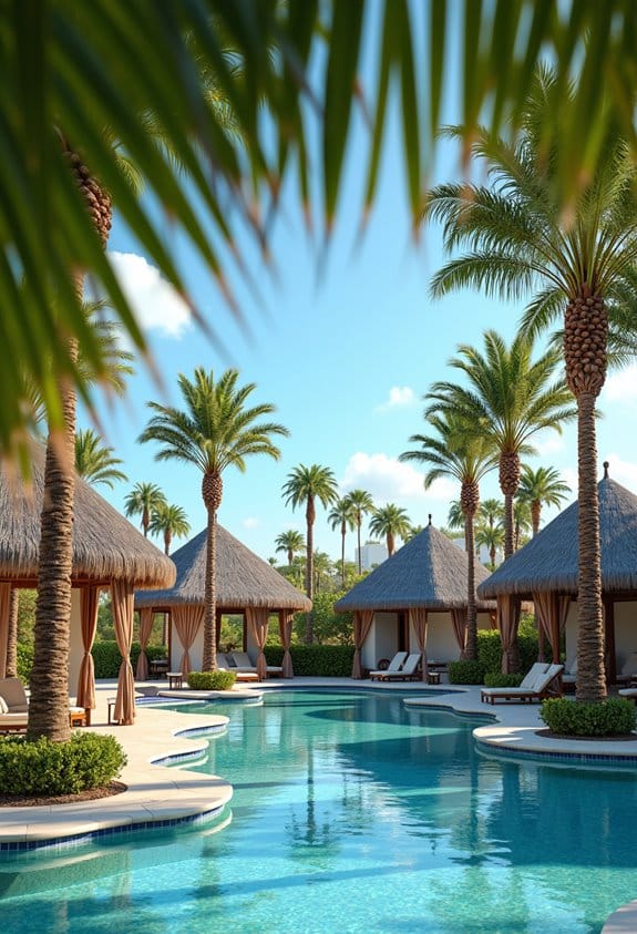 top palm tree gazebos