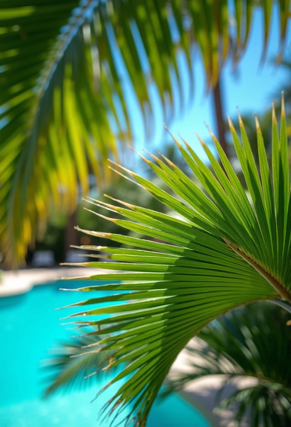 tropical colors enliven interiors