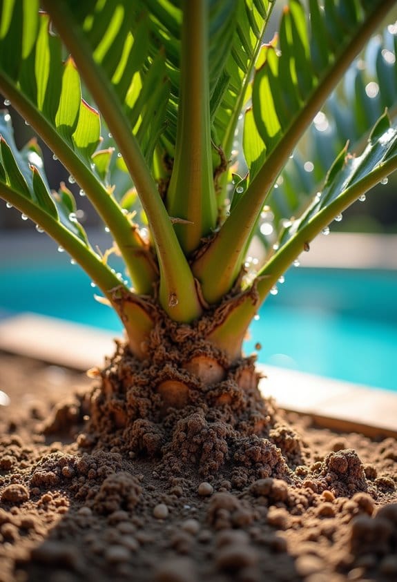 uv resistant palms soil care