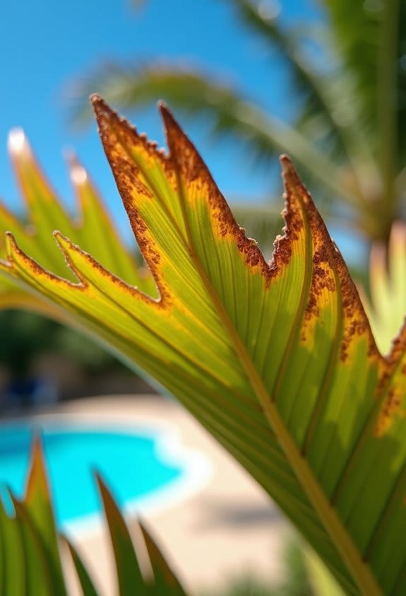 watering balance for palm health