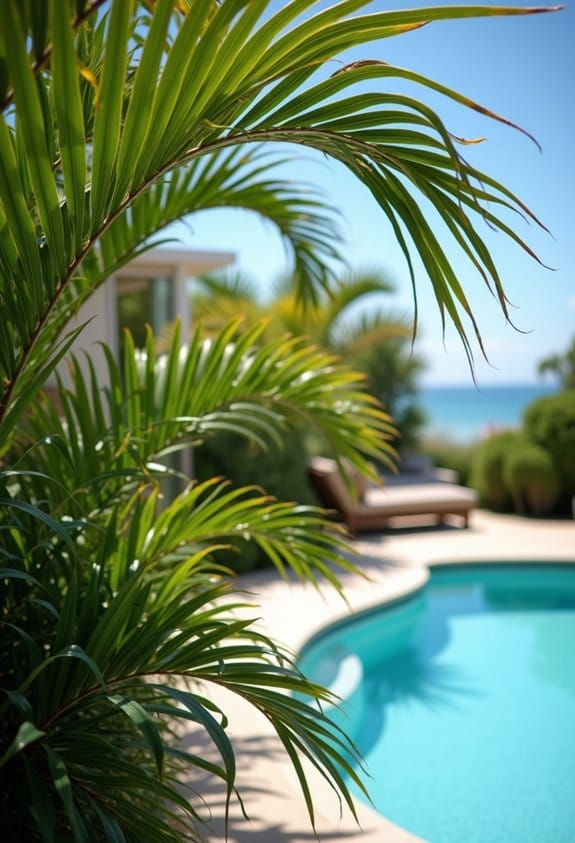 wind resistant poolside design
